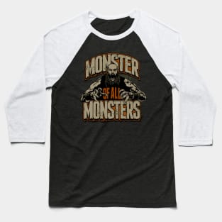 Braun Strowman Monster of All Monsters Baseball T-Shirt